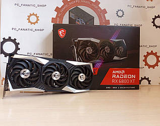 Відеокарта MSI Radeon RX 6800 XT GAMING X TRIO 16G Гарантія 6 місяців