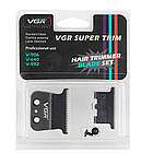 Лезо для машинок стрижки з нержавіючої сталі VGR V-906/V-640/V-992 / Лезо VGR / Лезо для тримерів, фото 4