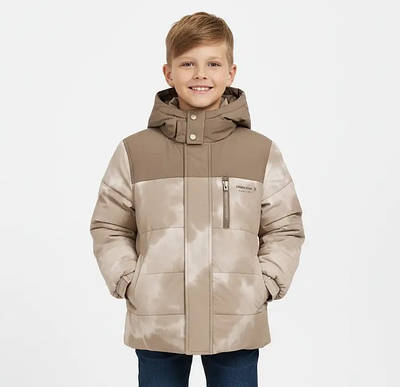 Куртка для хлопчика зимова бежева (№592)