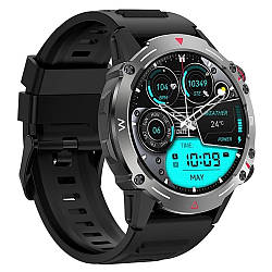 Смарт годинник з силіконовим браслетом, 1,53", Smart Watch Android / Розумний годинник / Smart годинник