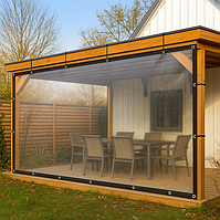 М'які вікна для альтанки, тераси