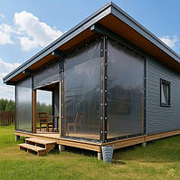 М'яке скло для альтанки, тераси