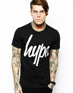 Чоловіча чорна Футболка hype