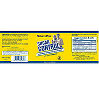 Блокатор Цукру, Sugar Control, Natures Plus, 60 капсул