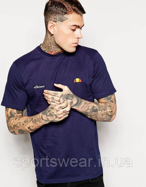 Чоловіча синя Футболка Ellesse "" В стилі Ellesse ""