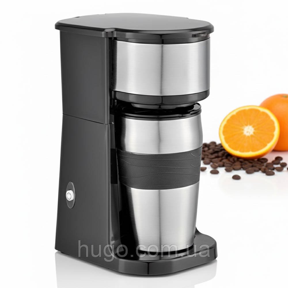 Електрична кавоварка від мережі, 750Вт, 420мл, Sokany SK-04028 / Електрокавоварка крапельна / Електрична турка для кави, фото 1