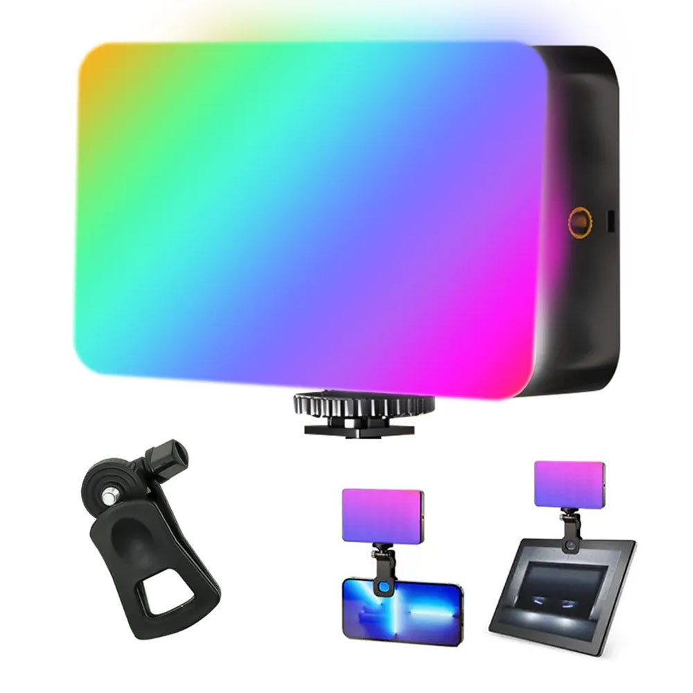 LED лампа на прищіпці RGB, LAMP / Відеосвітло для Тік Тока / Студійне світло для фото та відео, фото 1