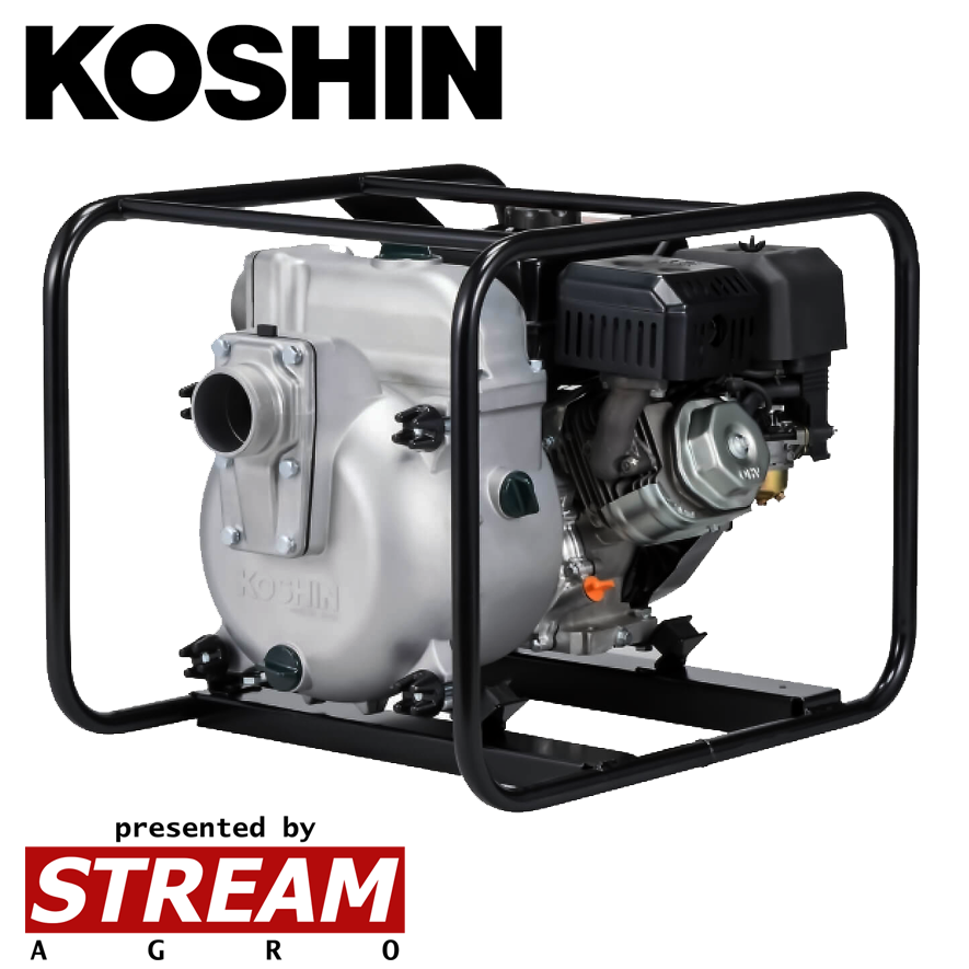 Мотопомпа Koshin для сильно забрудненої води, 1370 л/хв (3"), фото 1