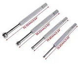 Нутромір цанговий Shahe 0313, діапазон вимірювання 3-13 мм, точність до 0,01 мм, комплект 4 штуки, фото 2