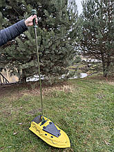 Палиця для кораблика "Покльовочка" 158см темно-зелена гачок 8см