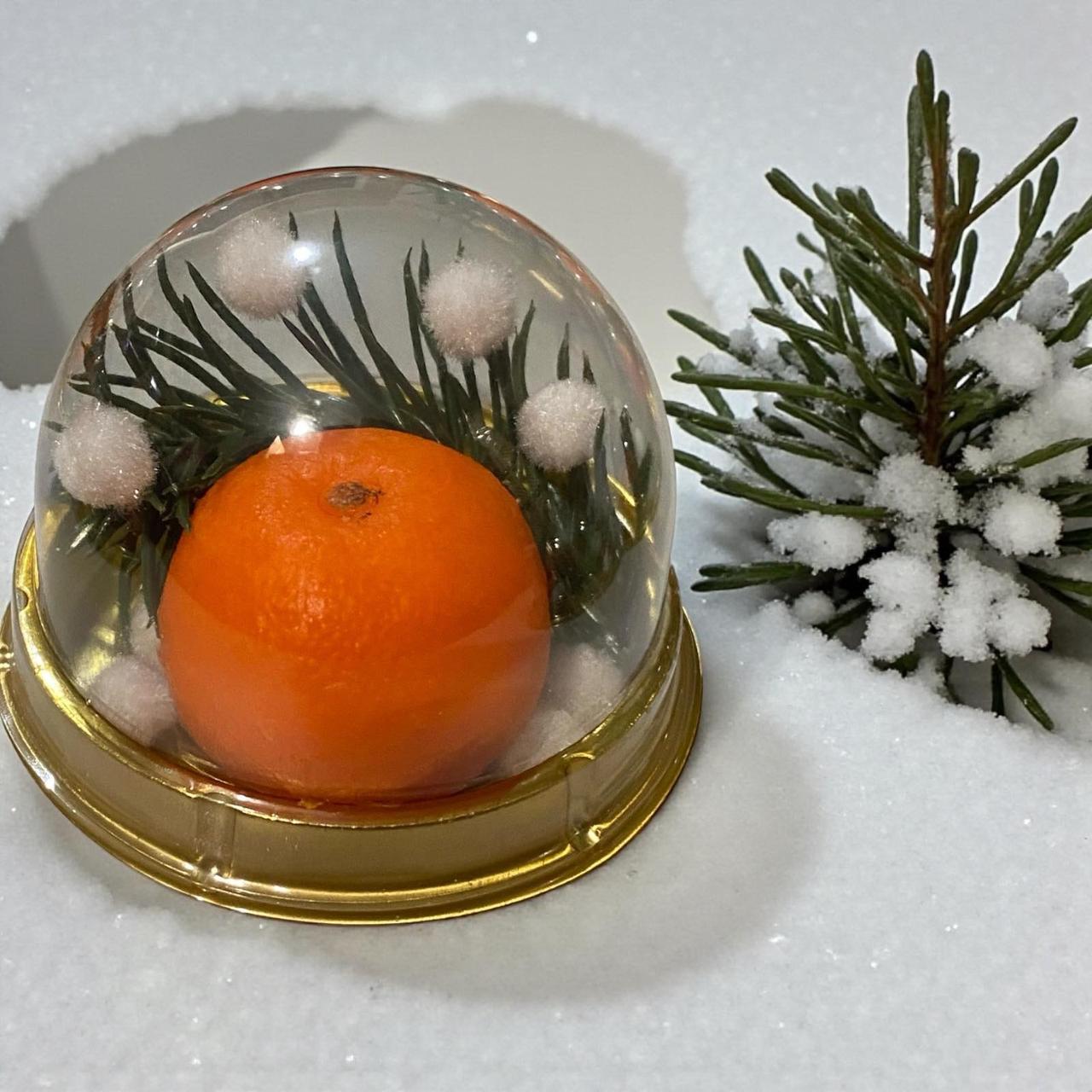 Мило ручної роботи . Мандаринка в куполі, фото 1