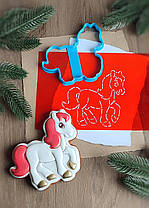 3D форми-вирубки для пряників "Конь 1"