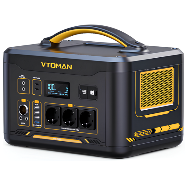 Зарядна станція VTOMAN Jump 1500X (1500 (max3000) Вт LiFePO4 828 Втч), фото 1