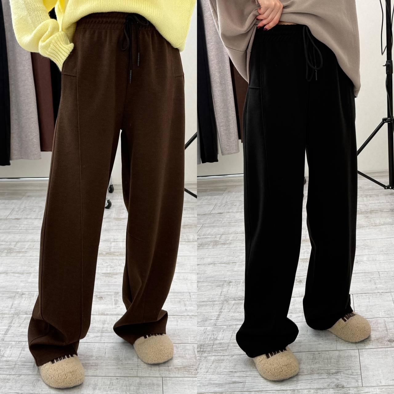 Штани жіночі теплі баггі 3528, фото 1