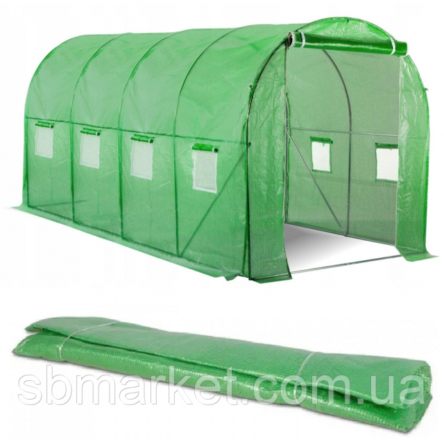 Брезент плівка для теплиці парнику 10 м2 Bonro