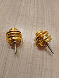 Стрілки для електрогітари тримачі ременя shaller золотисті уцінка, фото 6