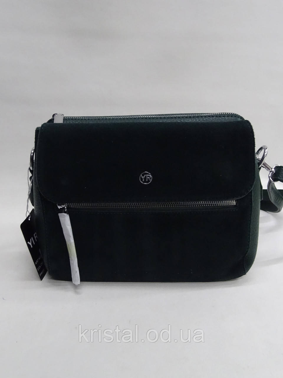 Жіночий клатч із замші гуртом 25*20 см. серії "YI RUI" №20277, фото 1