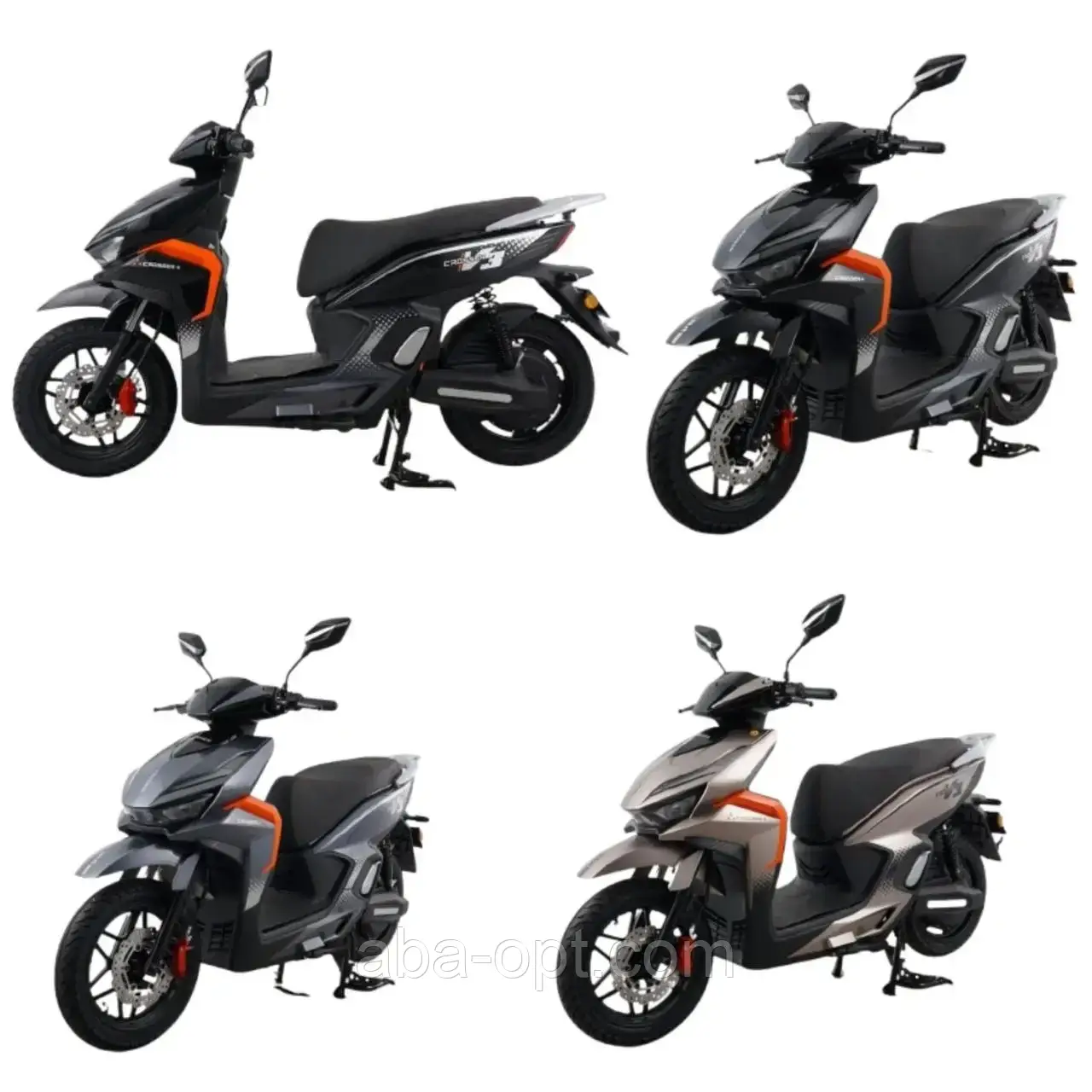 ЕЛЕКТРОСКУТЕР CROSSER V-3 2500W-72Вт-35А/год Шини 14«-14» купити в інтернет магазині, фото 1