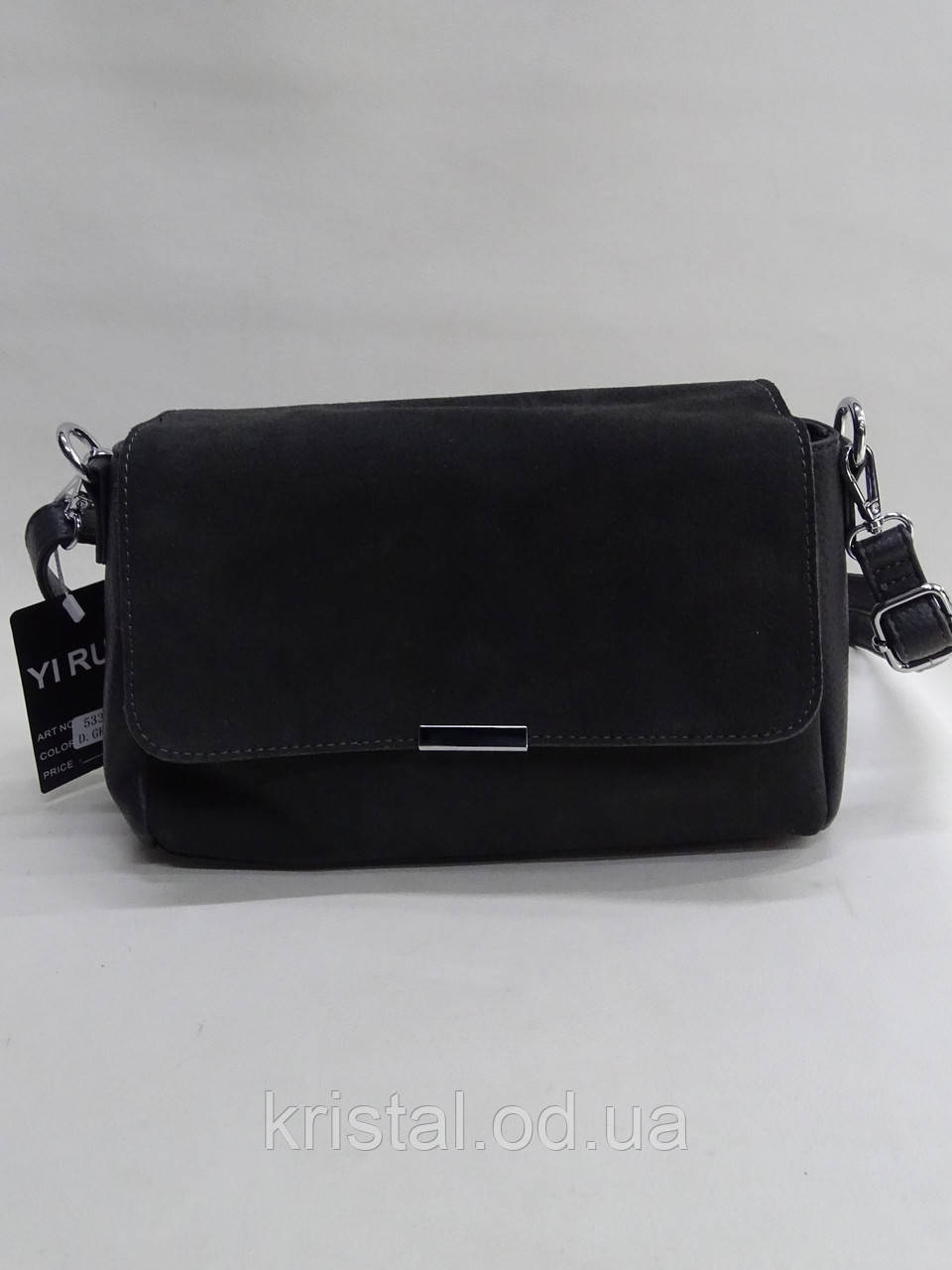 Жіночий клатч із замші гуртом 27*18 см. серії "YI RUI" №20280, фото 1
