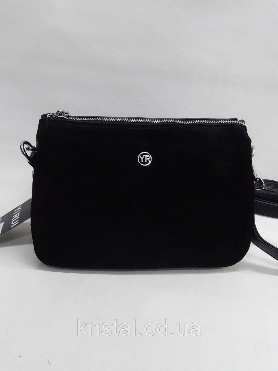 Жіночий клатч із замші гуртом 22*17 см. серії "YI RUI" №20283, фото 1