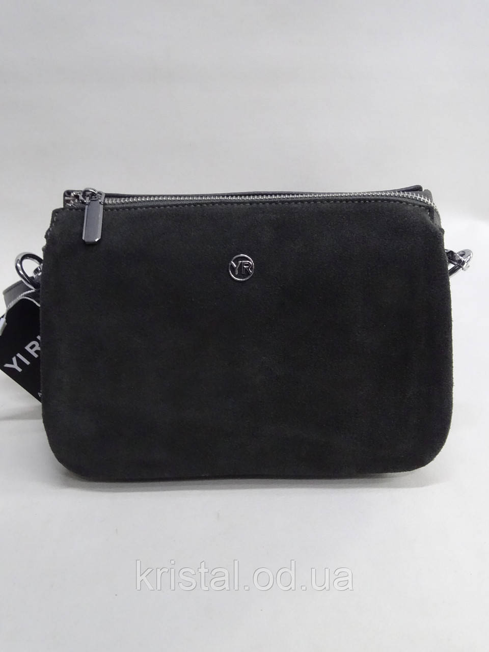 Жіночий клатч із замші гуртом 22*17 см. серії "YI RUI" №20285, фото 1