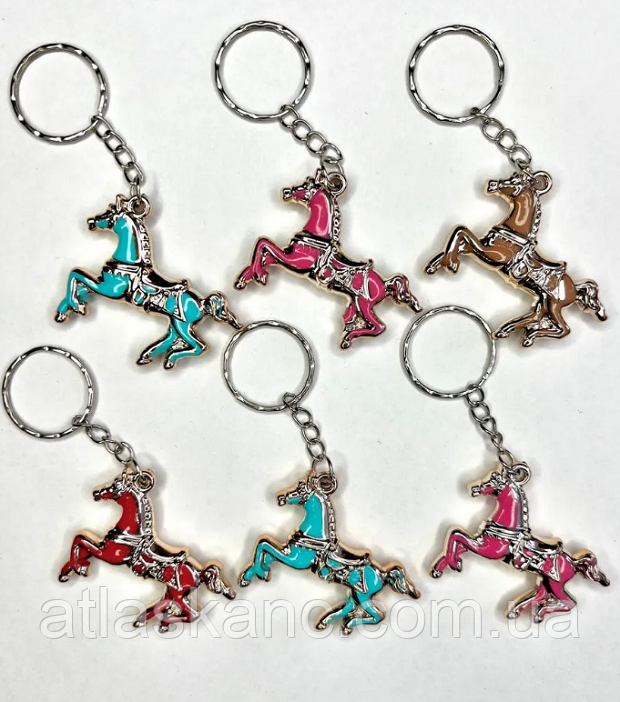 Брелок Кінь 26 рік коня! Емаль 01112, фото 1