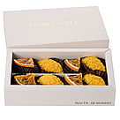 Набір фініків в шоколаді з апельсином, та філадельфією апельсин-кранч, 8шт, фото 2