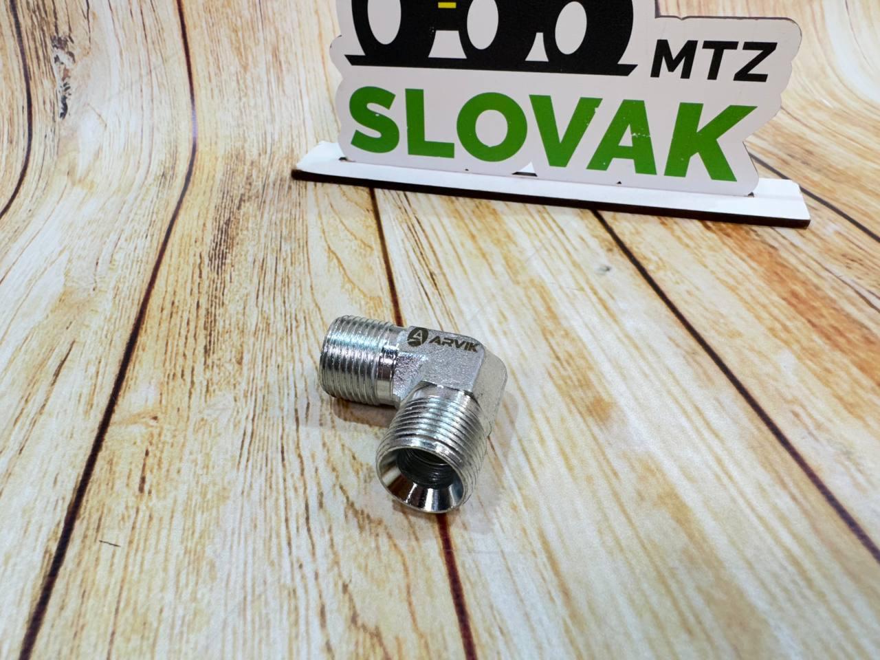 Штуцер кутовий S-17 (без гайки), фото 1