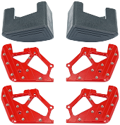 Накладки на педалі з стрибковим упором для моколіс Veteran