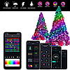 Вуличні вогні 5 м Smart Bluetooth — світлодіодна смарт-гірлянда RGB, музична, USB, вологозахист IP65, фото 5