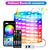 Вуличні вогні 5 м Smart Bluetooth — світлодіодна смарт-гірлянда RGB, музична, USB, вологозахист IP65, фото 2