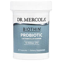 Пробіотик, 250 мг (10 млрд КУО), Biothin Probiotic, Lactobacillus Gasseri, Dr. Mercola, 30 капсул