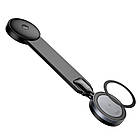 Тримач HOCO Totem RING magnetic wireless fast charging Car holder HW29 (center console) |4.5-7", 15W| чорний, фото 4