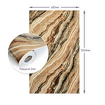Самоклеюча стінова PET плитка у рулоні 600х3000х2мм SW-00003295, фото 3