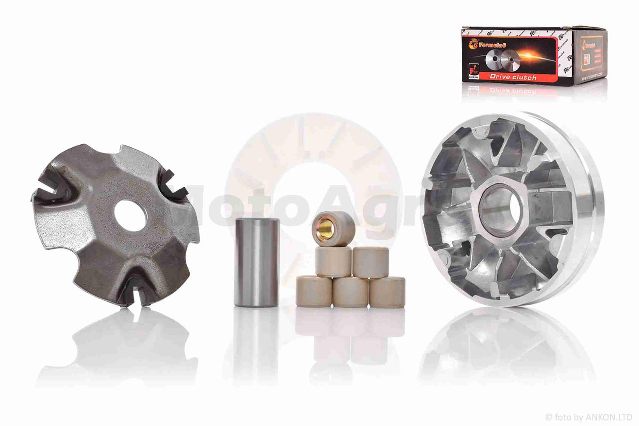 Варіатор передній на скутер хонда діо AF27/34 китайський скутер 50 +палець 38мм крильчатка "F6" AT-18789, фото 1