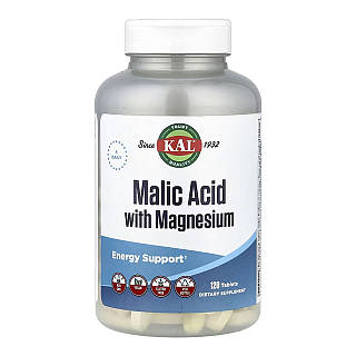Malic Acid with Magnesium - 120 tabs
