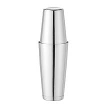 Шейкер Hendi Бостон срібний 800 мл d9 см h30, 3 см метал (596401) з швидкою доставкою по Україні