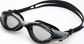 Окуляри для плавання Aqua Speed AQUILO 62648 чорний, сірий Унісекс One Size