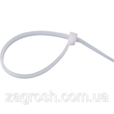 Promo Ціна! Стяжка Ritar 450мм/5.0мм, белая, 100 шт (CTR-W5450) - тільки на ZaGrosh.com.ua, фото 1