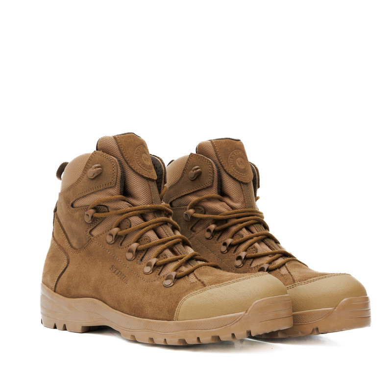 Тактичні Черевики STIMUL Гетьман Койот Натуральна замша+ тканина CORDURA Зима 41, арт. STIMUL-2833-41