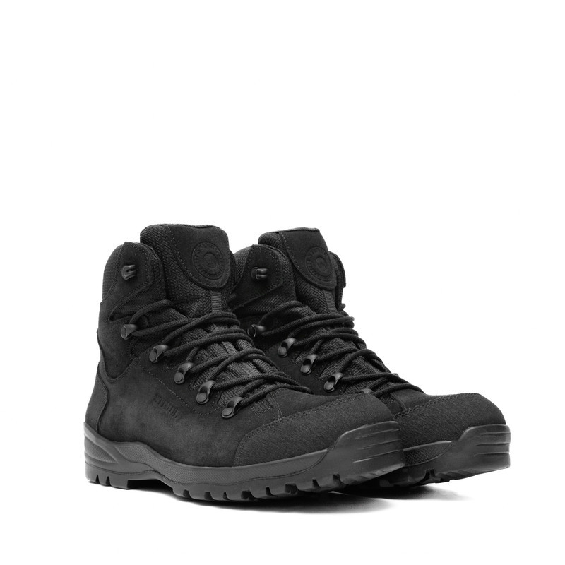 Тактичні Черевики STIMUL Гетьман Чорні Натуральна замша + тканина CORDURA Демі 41, арт. STIMUL-2820-41