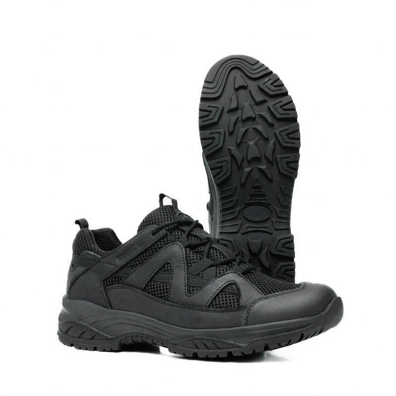 Тактичні Кросівки STIMUL Штурм Чорні Шкіра Літні 40, арт. STIMUL-1915-40