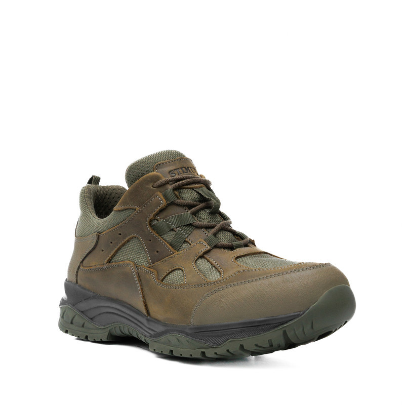 Тактичні Кросівки STIMUL Техас Оливковий Шкіра Зима 46, арт. STIMUL-2479-46