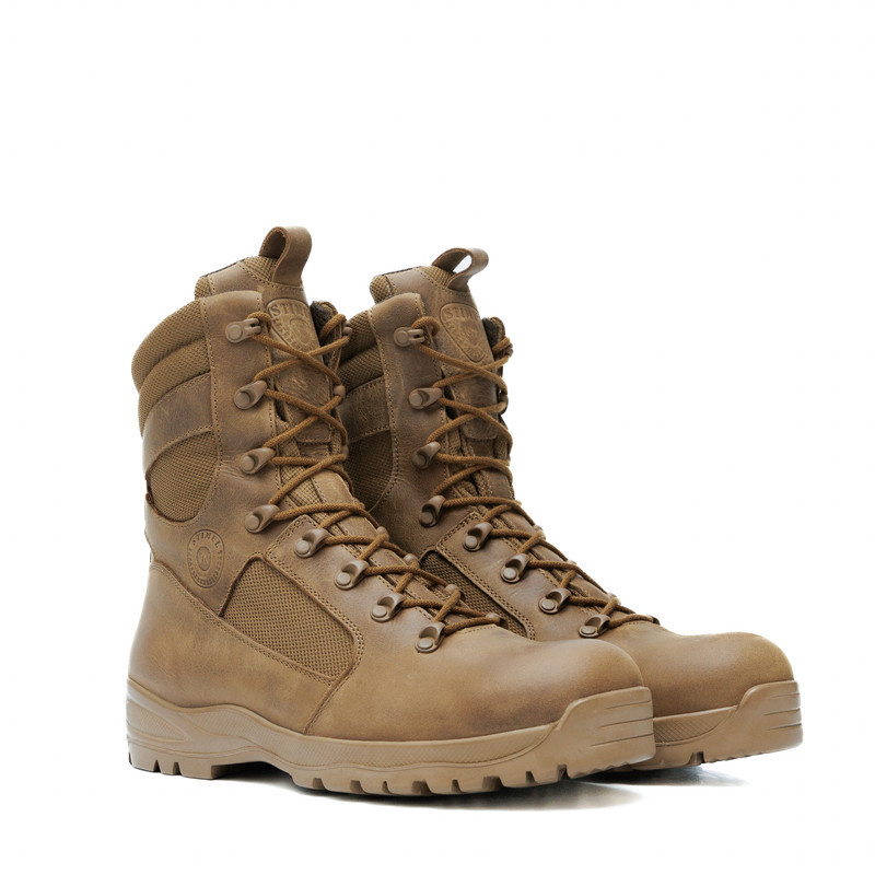 Тактичні Берці Козак STIMUL Койот Шкіра Crazy Horse Демі 44, арт. STIMUL-2289-44