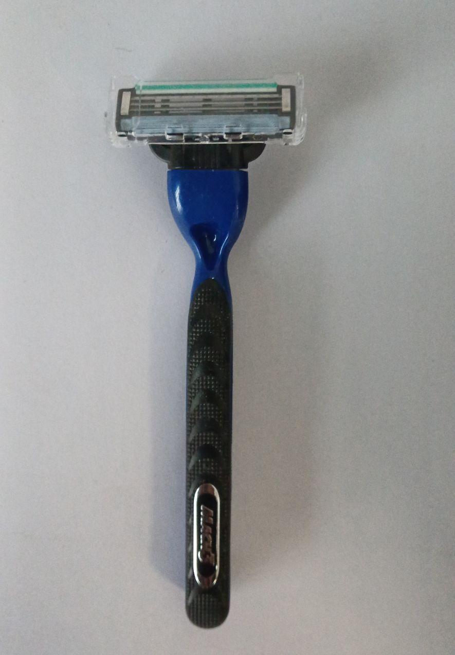 Станок для гоління чоловічий Gillette Mach 3 + 1 картридж без упаковки (Жилет Оригінал )