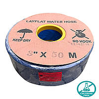 Шланг LayFLat гнучкий (без вмісту хлору Cl) Presto-PS діаметр 3 дюйми, довжина 50 м (PRM-75)