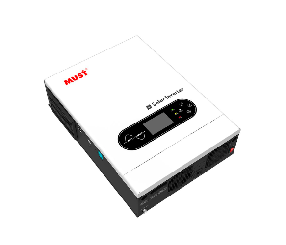 2кВт інвертор гібридний сонячний MUST PV18-2012ECO, 2000Вт 12V, струм заряду 80А, MPPT 80А, 30-320 Vdc