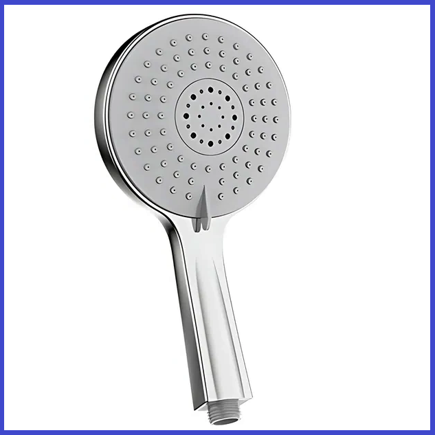 Лійка для душу Велика 5 функції KOER KP-0408-01 Premium (Колір хром світло-сірий), фото 1