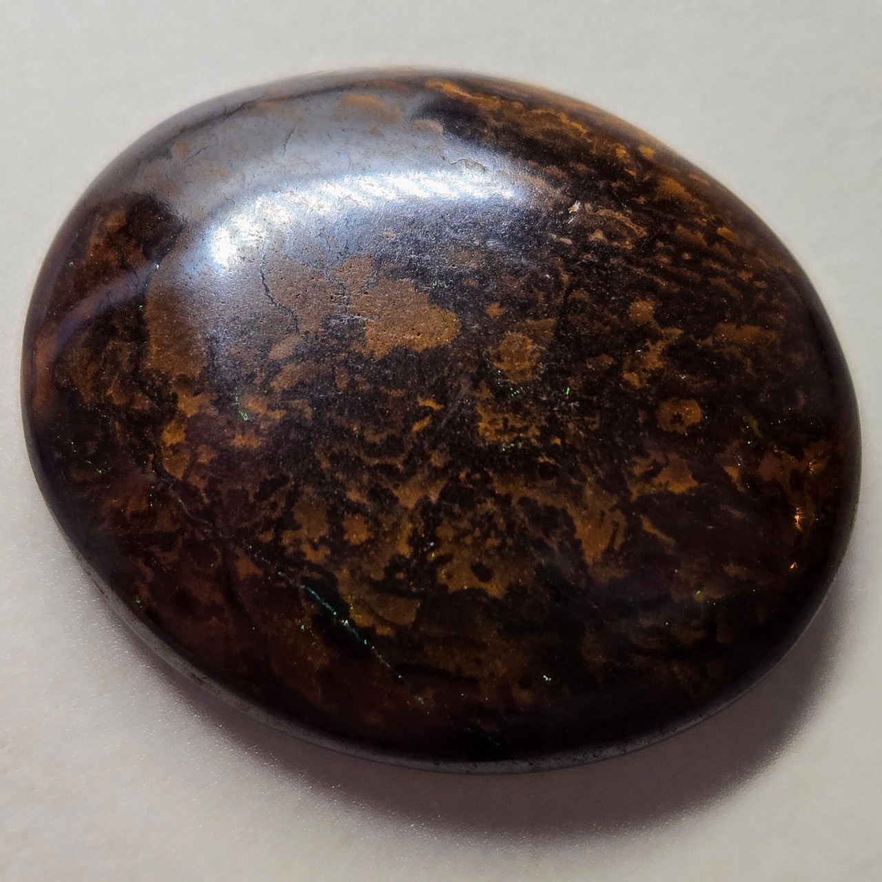 Болдер опал — кабашон 32 ct для ювелірних виробів, природний камінь для створення прикрас, фото 1