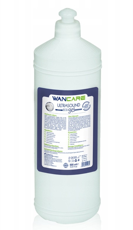 Гель із дозатором для УЗД та ЕКГ Wancare Ultrasound ECG Gel, 500 мл, Туреччина
